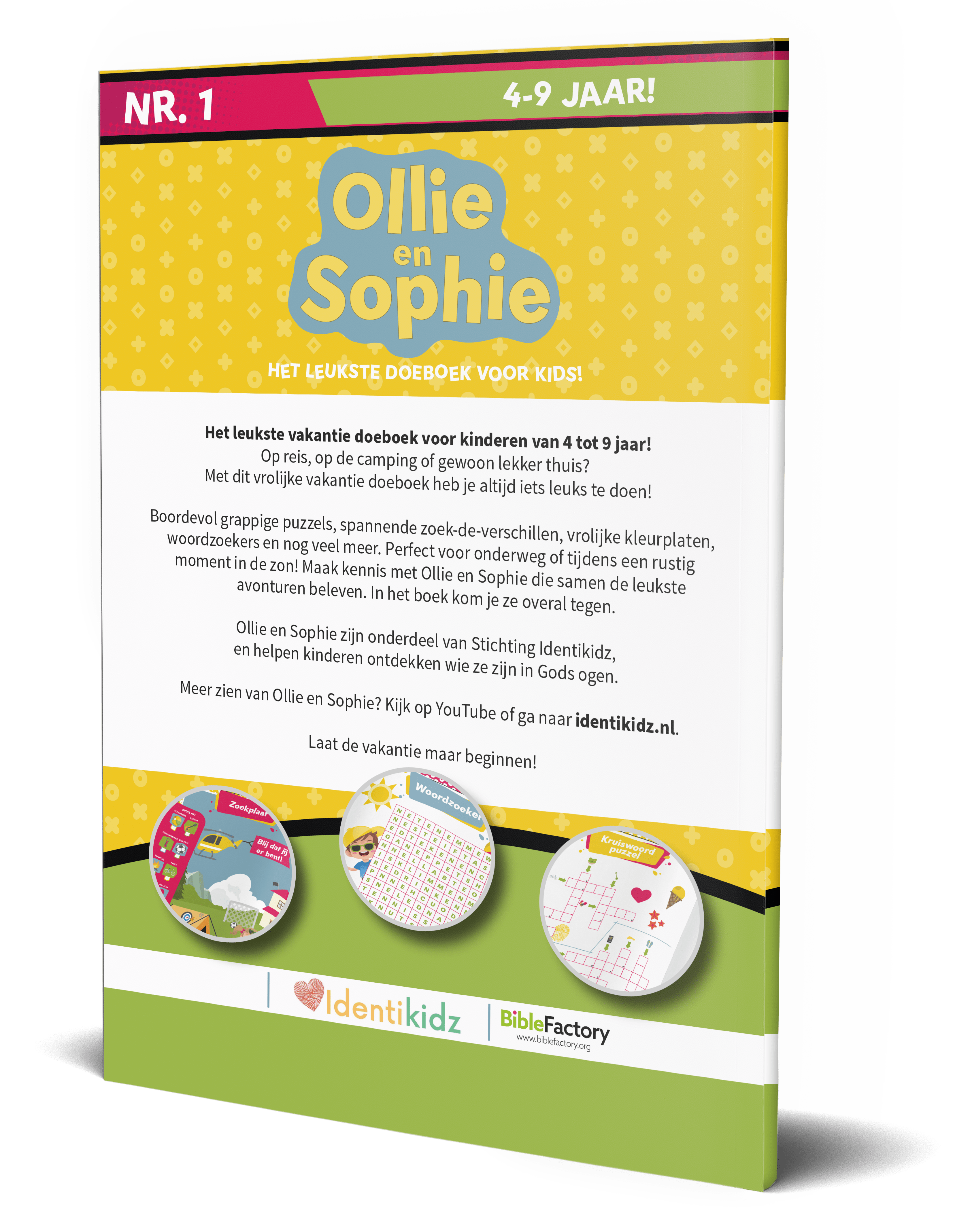 Ollie en Sophie doe boek achter